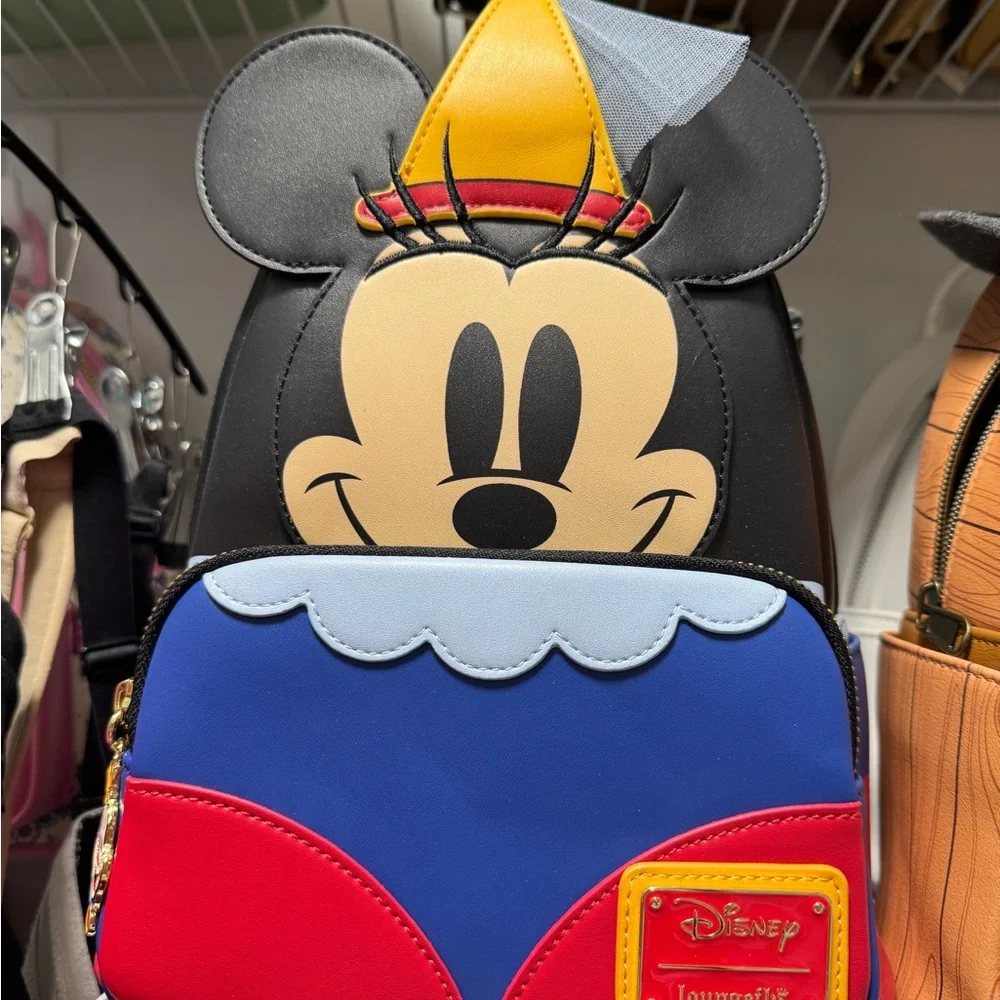 Loungefly Disney Minnie Mouse Party “Brave Little Tailor”Backpack purse. - Picture 7 of 16